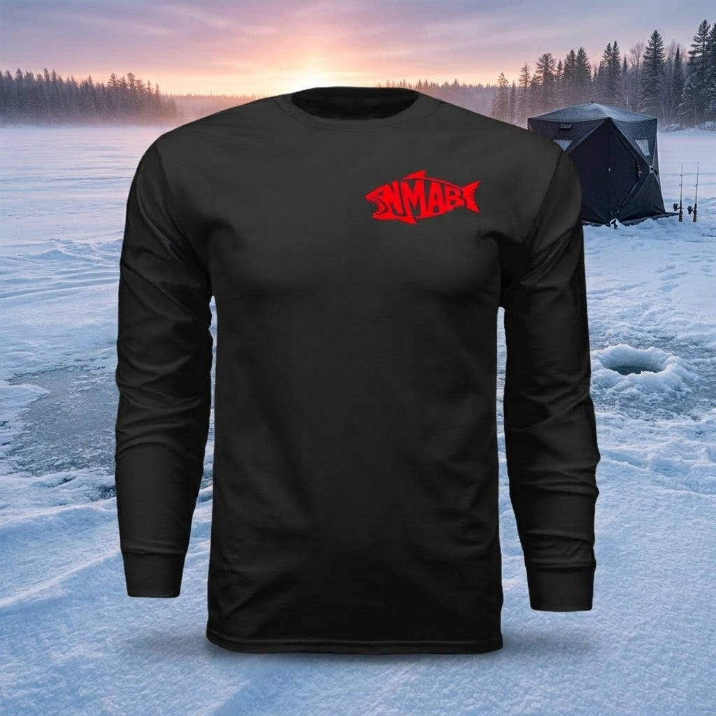 NMAB Long Sleeve Shirt, front, red logo