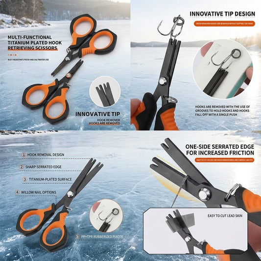 Never Miss A Bite™ Hook & Line Fishing Scissors