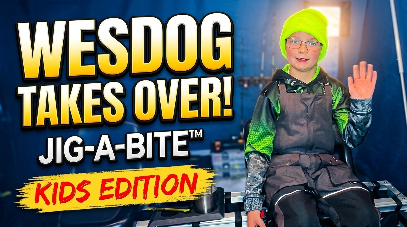 Load video: Jig-A-Bite Kids Edition: WesDog shows how kids can use it.